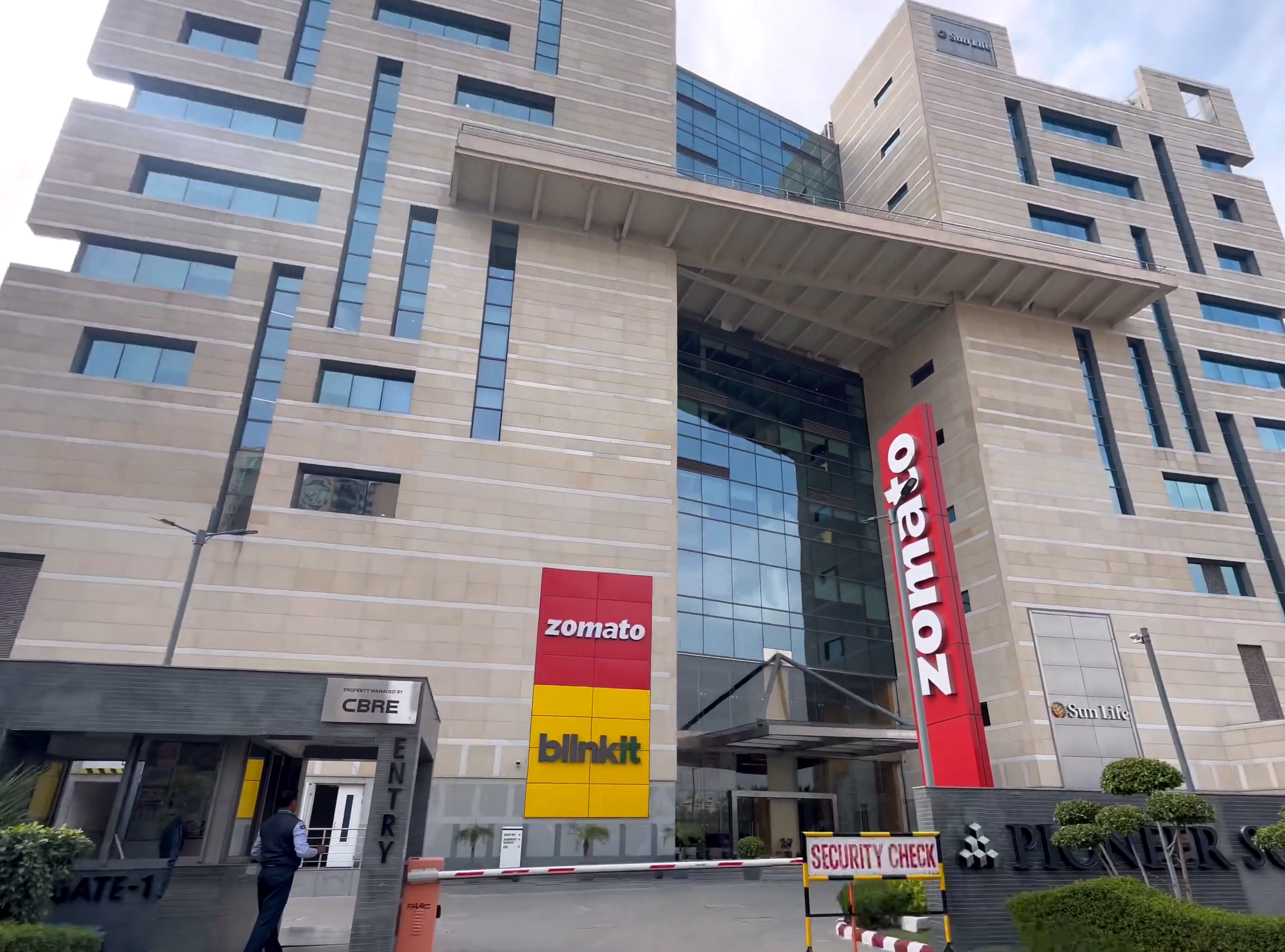 Eternal Limited headquarters in Gurgaon, 2024.
