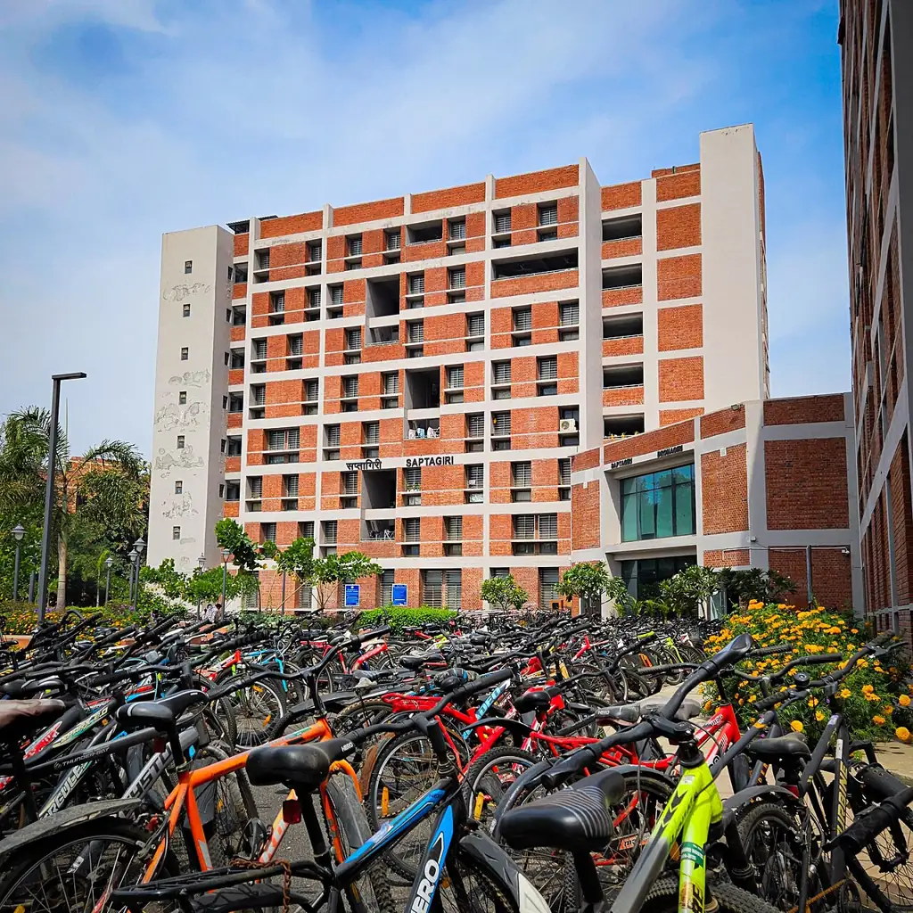 Saptagiri hostel, one of the new air-conditioned hostels at IIT Delhi