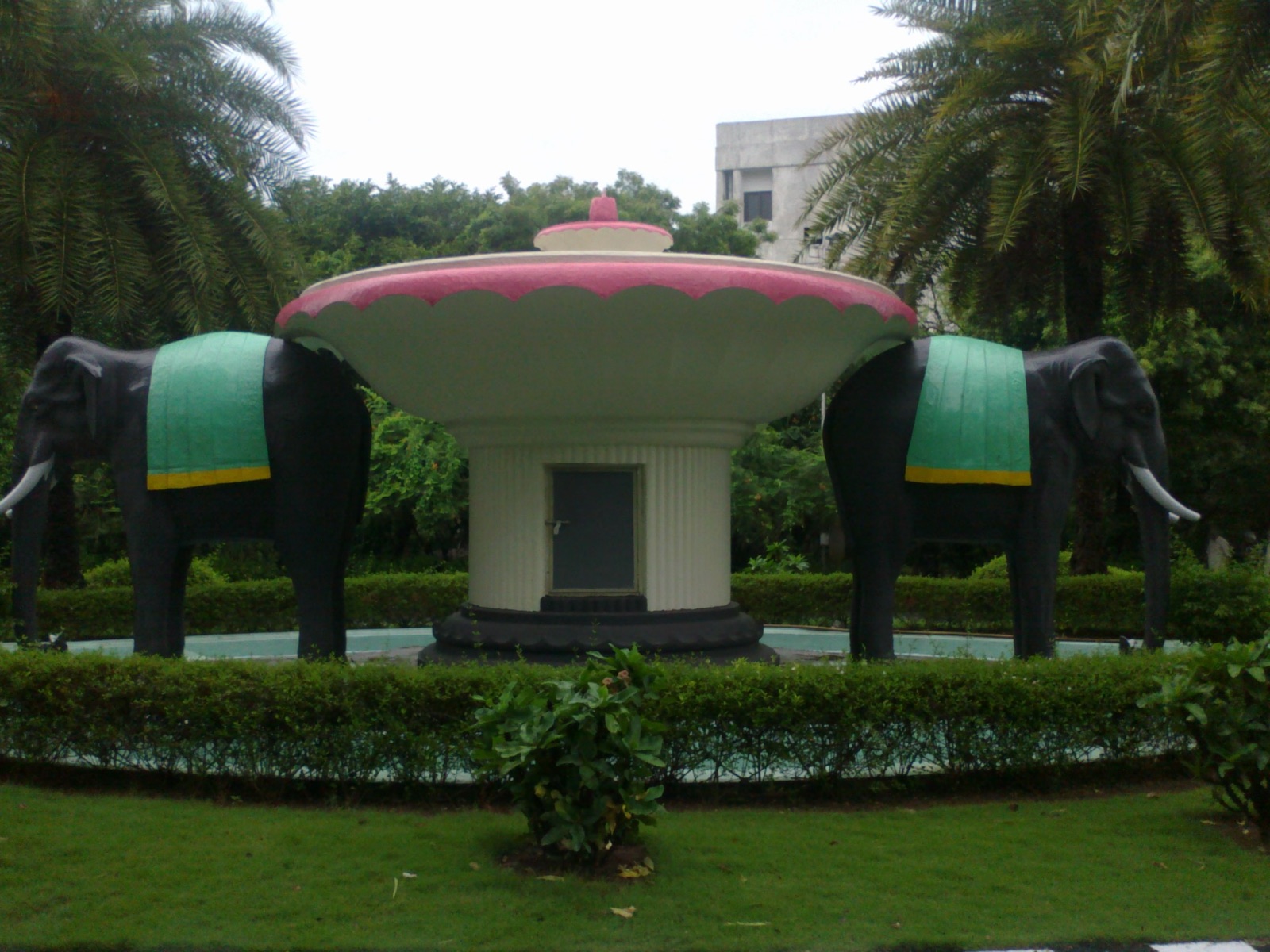Gajendra Circle at IIT Madras, the campus Krishna Bharat left in 1991