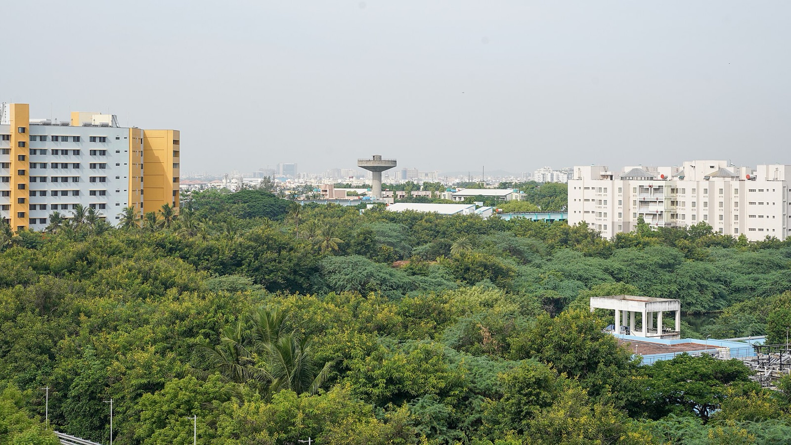 The east hostel zone at IIT Madras, where Aravind Srinivas lived as an Electrical Engineering student