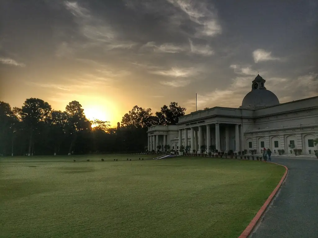 Sunrise over the IIT Roorkee campus
