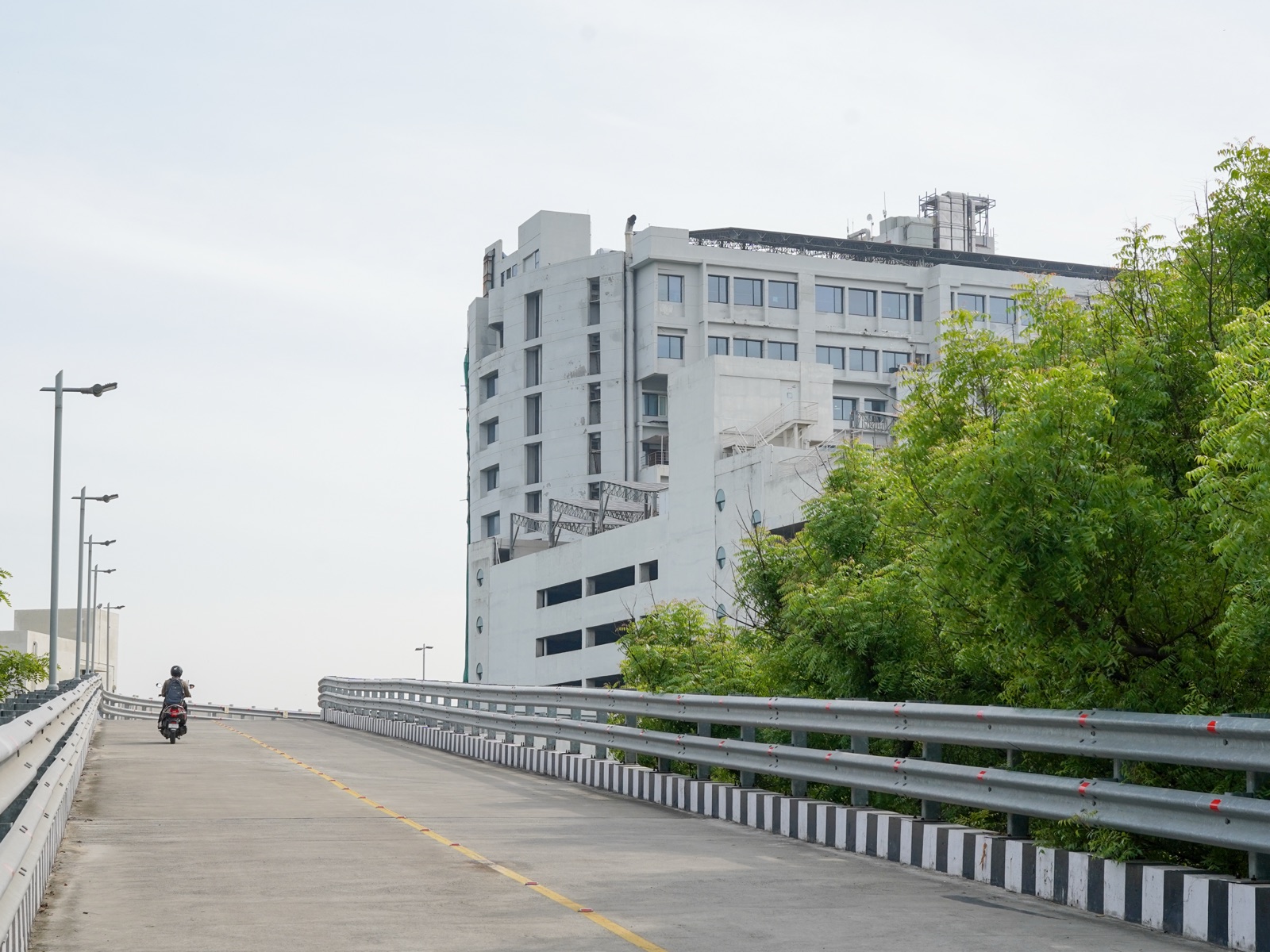 The industry-academia bridge linking IIT Madras to the IITM Research Park in Chennai