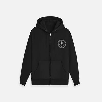 Legacy Crest zipper hoodies for IIT Madras