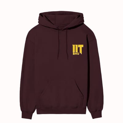 Legacy Crimson hoodies for IIT BHU